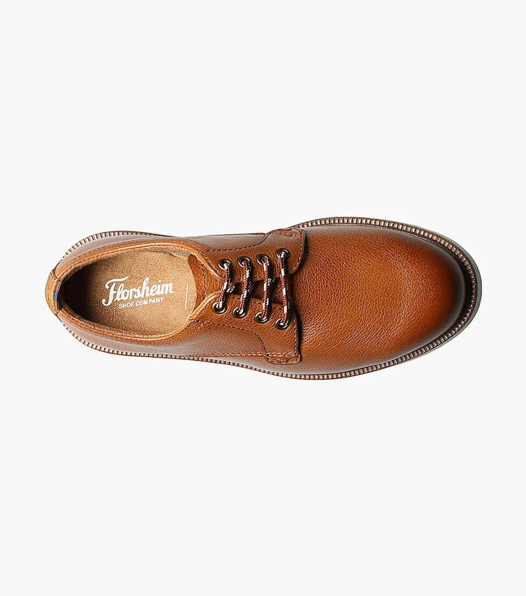 Florsheim | Supacush Jr. Boys Plain Toe Oxford in Cognac