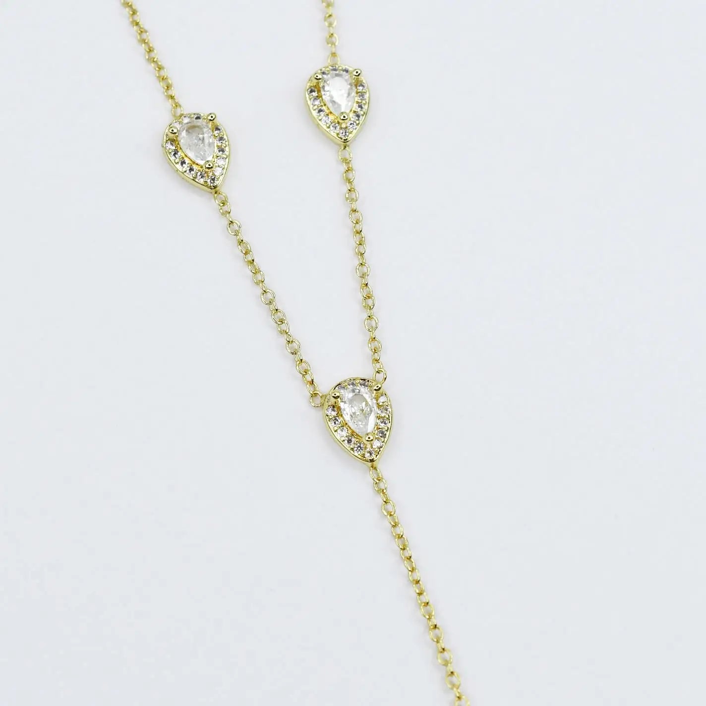 Crystal Y-Glow Necklace