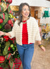 Callie Bolero Jacket in Cream