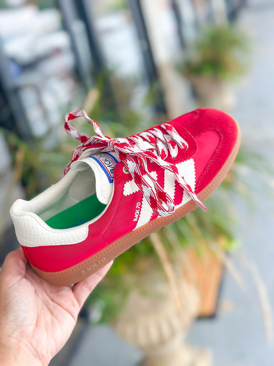 Back 70 Ghost Sneakers in Red