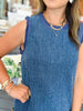 Chic Summer Style Tweed Dress