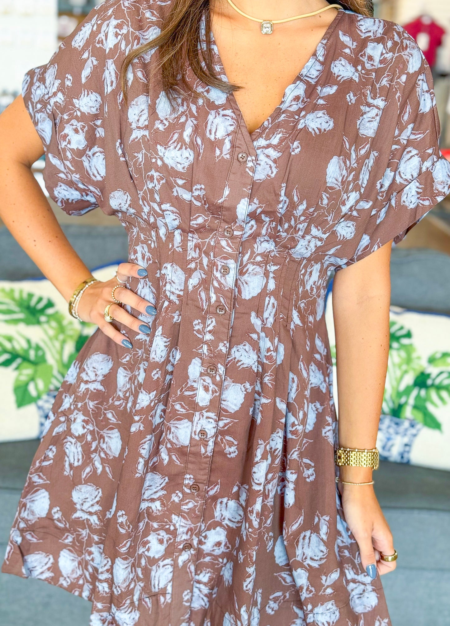 Rooted In Love Mini Dress