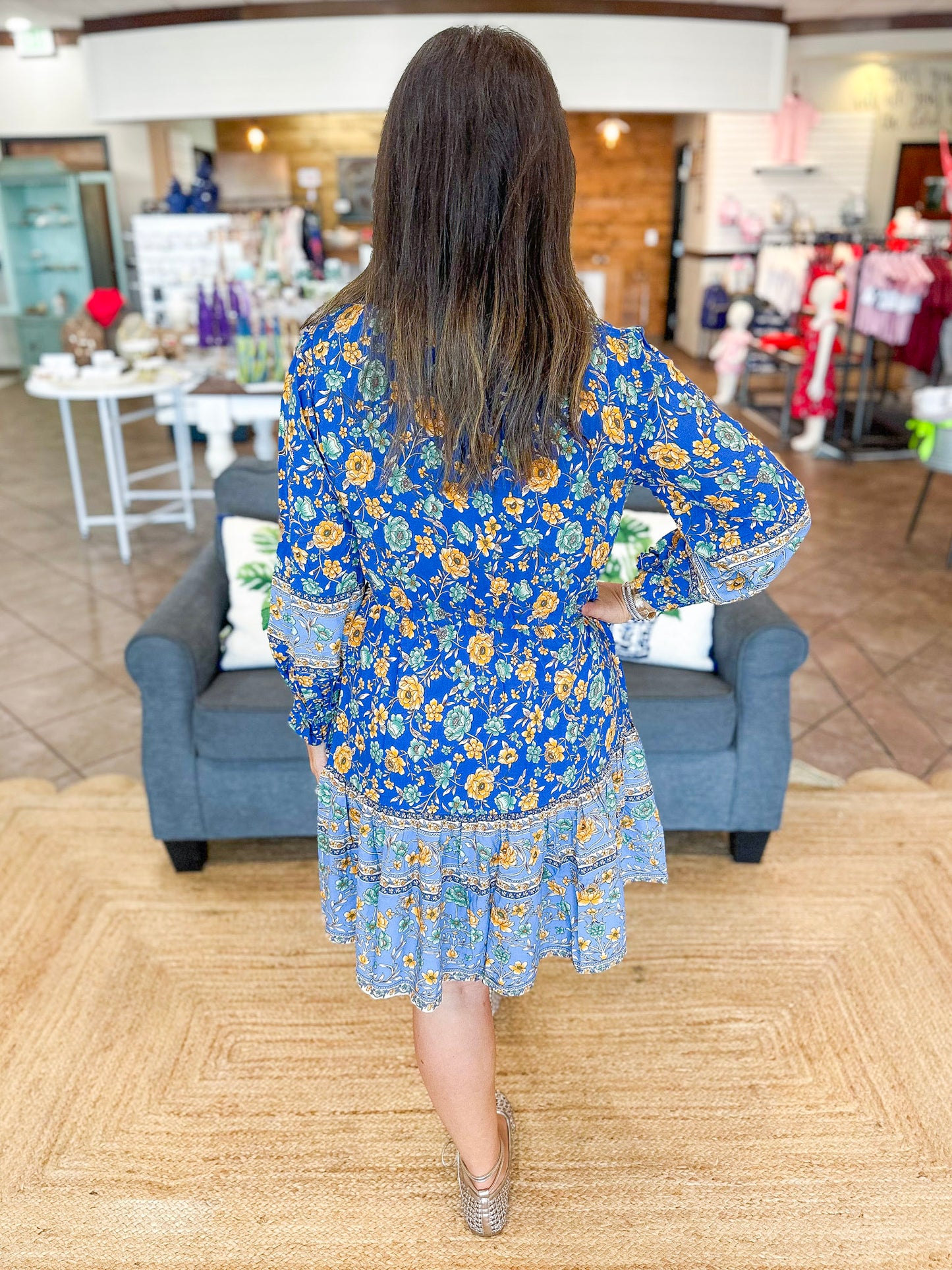 Floral Focus Mini Dress