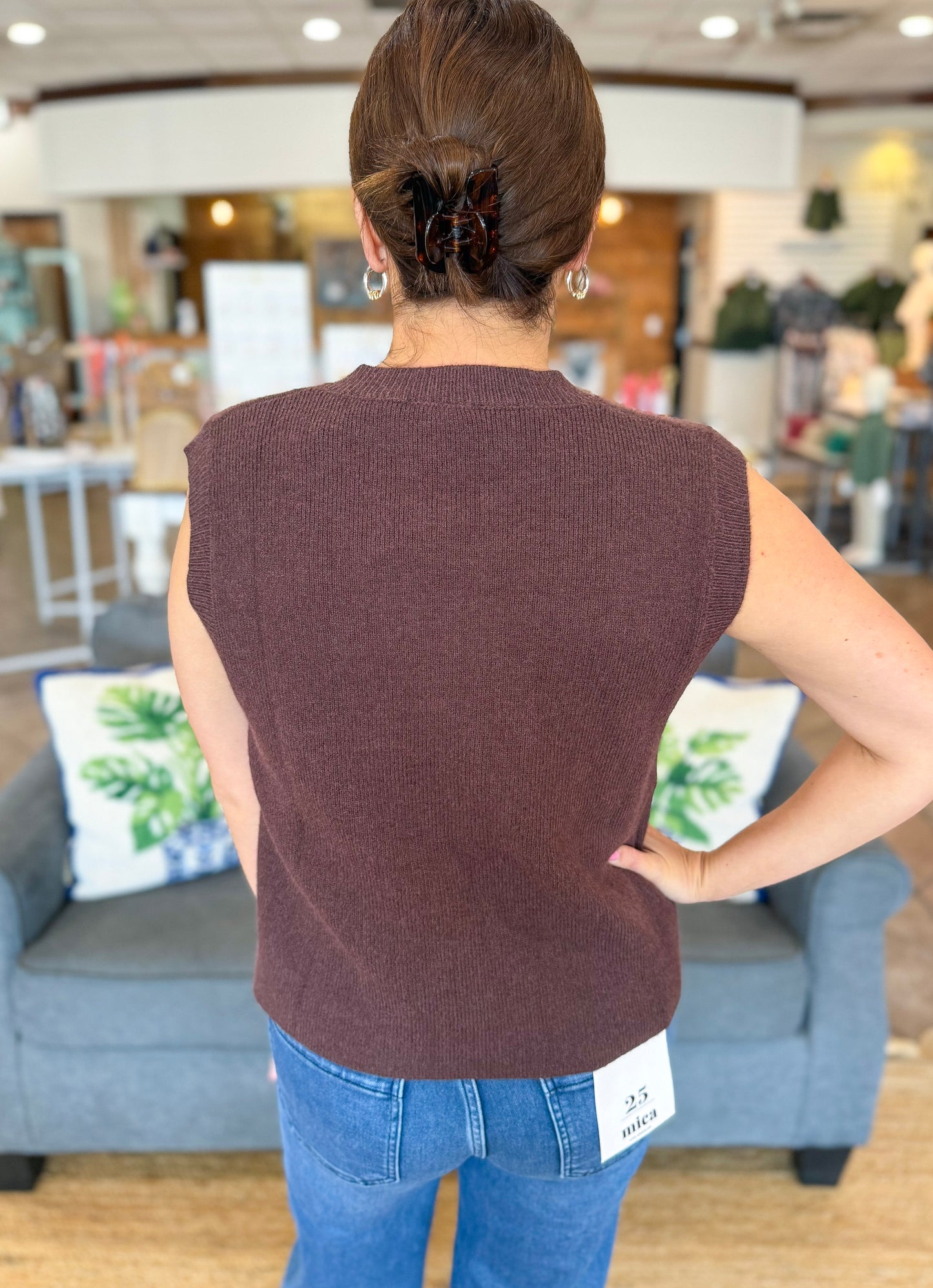 Soft Season Sweater Vest Top
