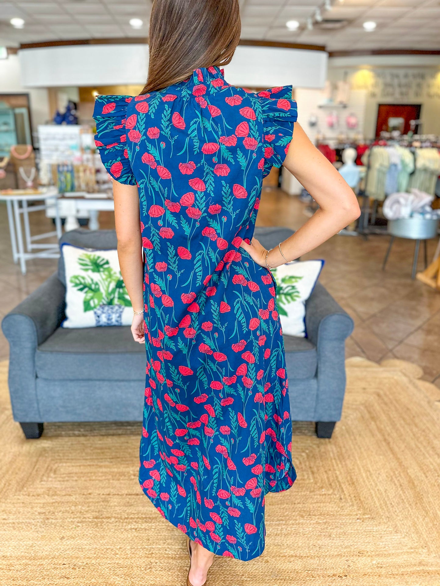 Enchanting Smile Floral Dress