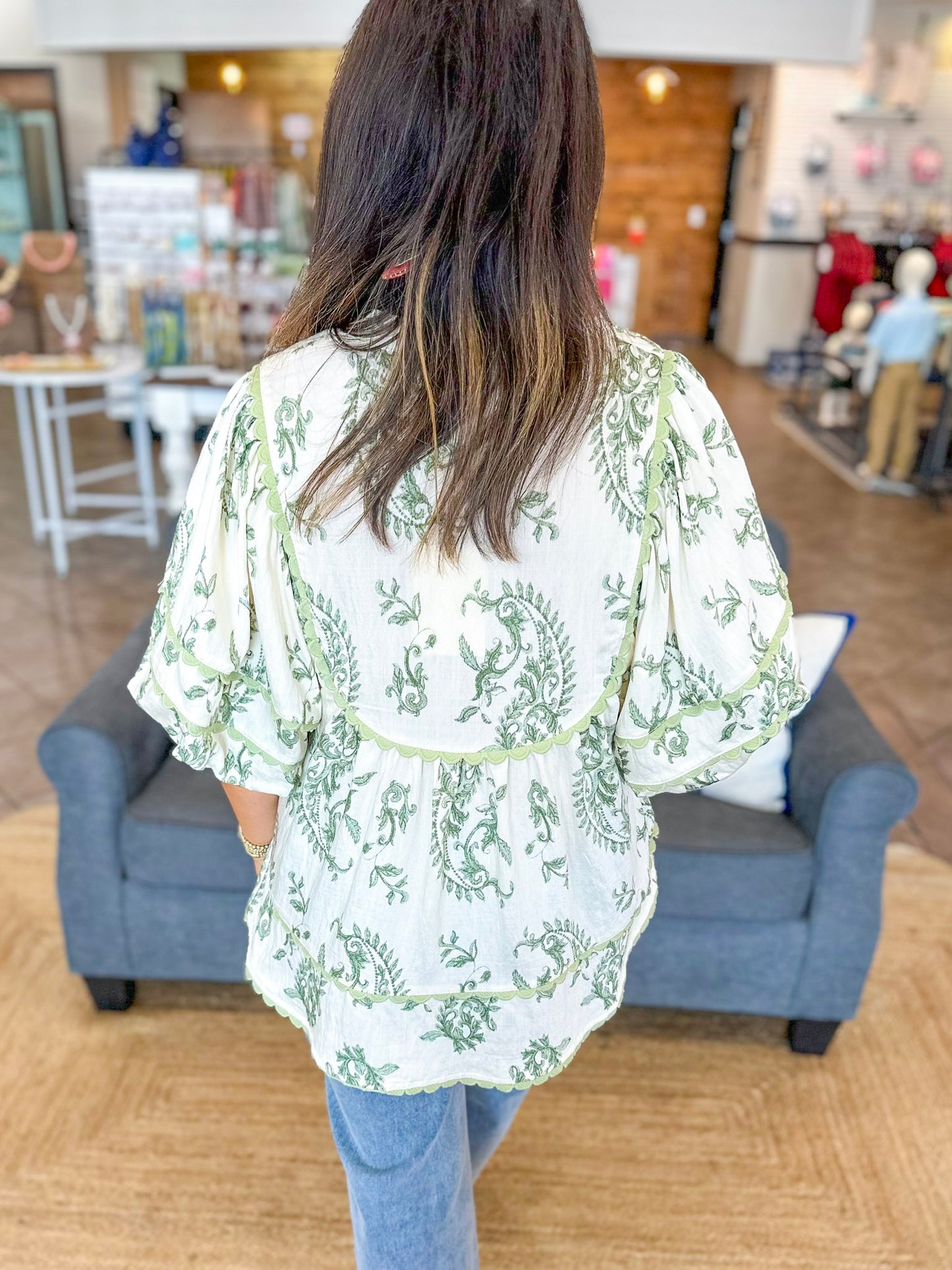 Looking Ahead Floral Top