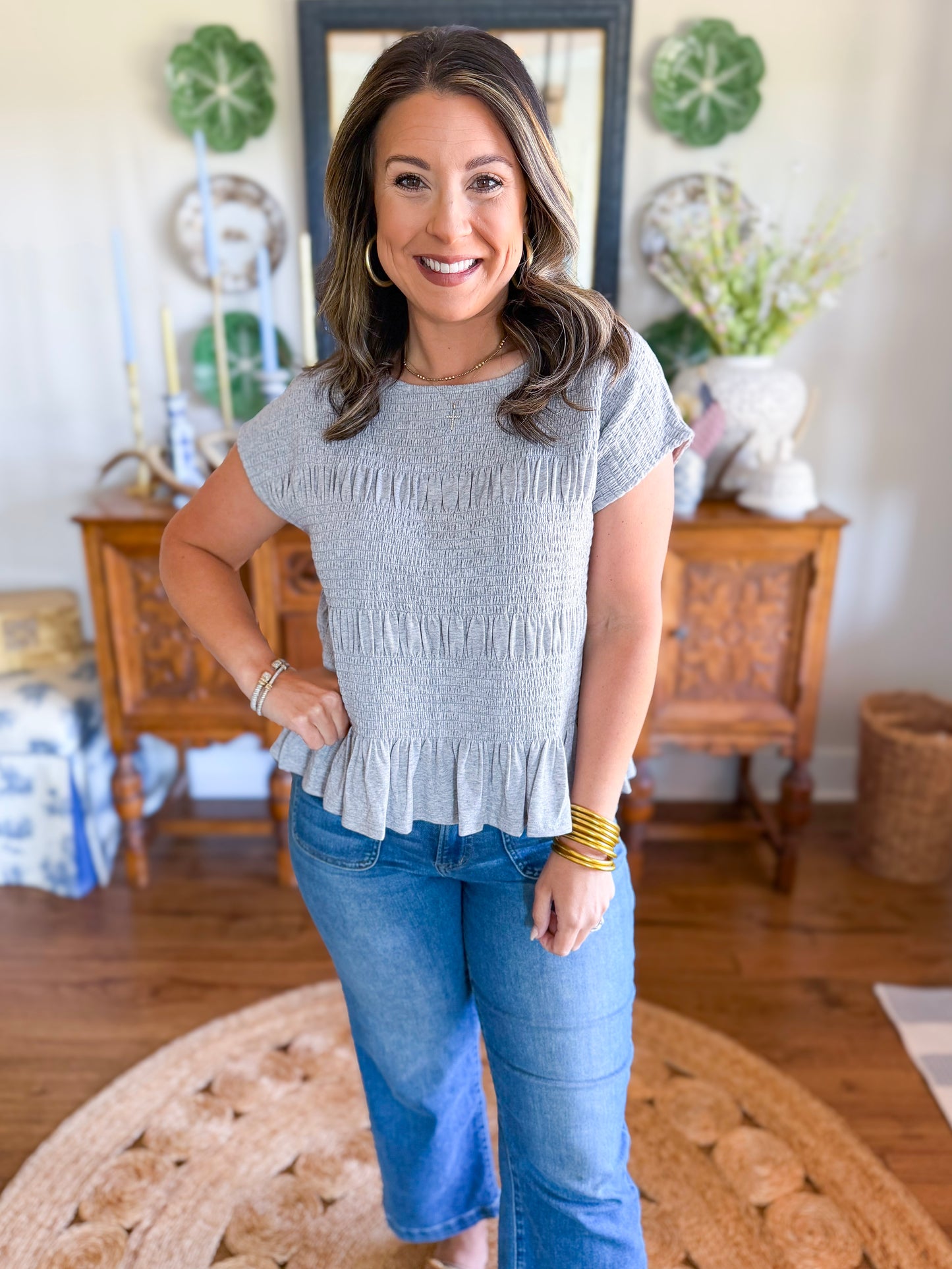 The Everyday Smocked Top