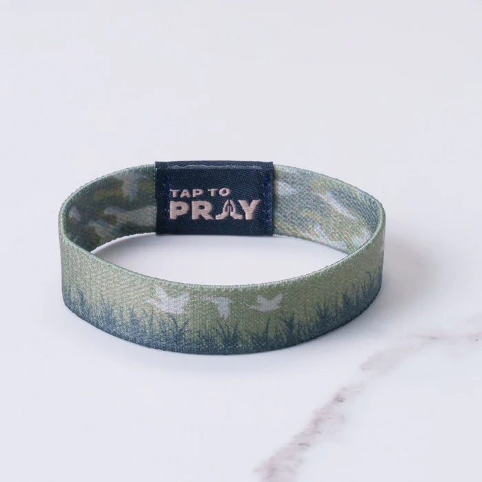 Tap to Pray Wristband - Waterfowl Camo