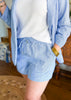 The Sutton Chambray Pull-on Shorts