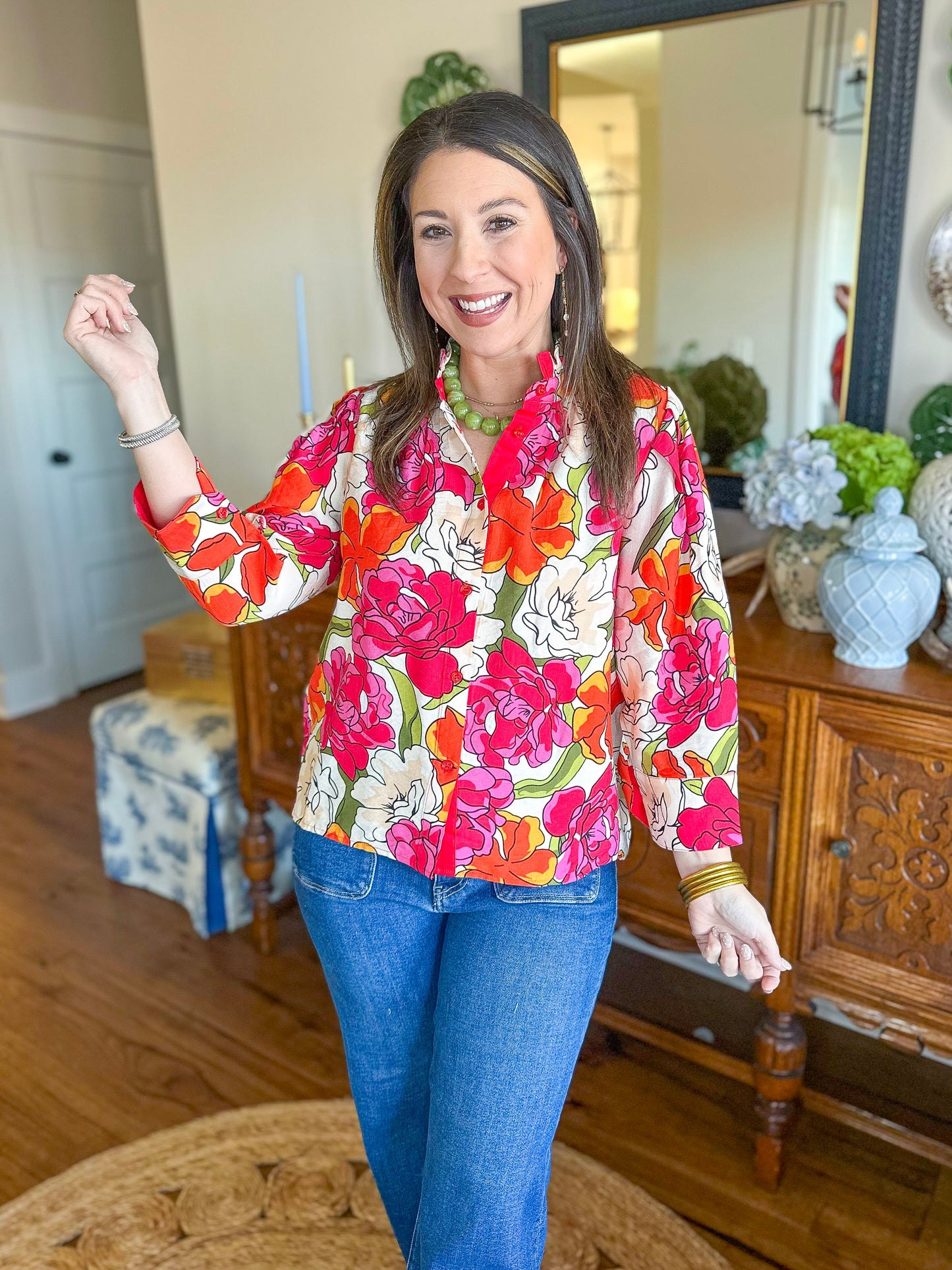 The Hibiscus Club Top