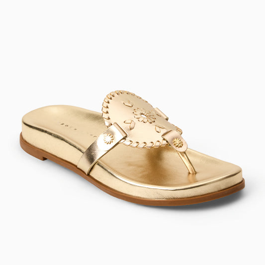 Jack Rogers | Collins Comfort Sandal in Platinum