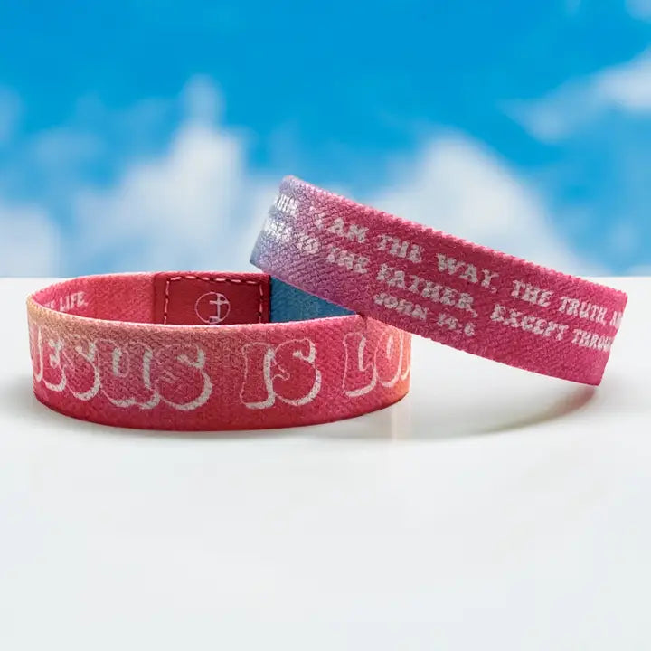 Versible® Wristbands - Happy Vibes / John 14:6