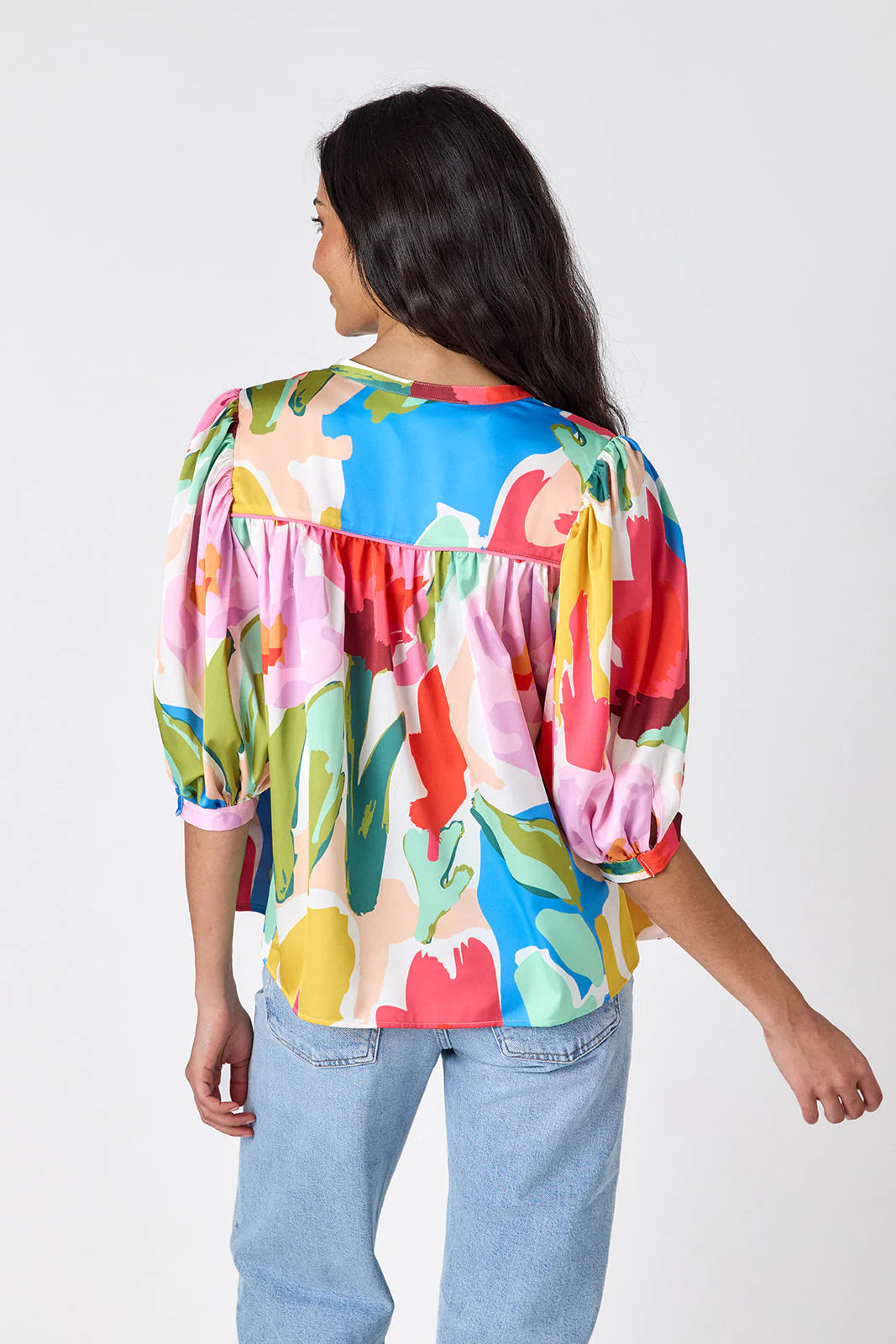 Crosby | Figgy Top in Painted Petals