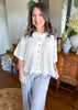 Seaside Knit Cardigan Tee