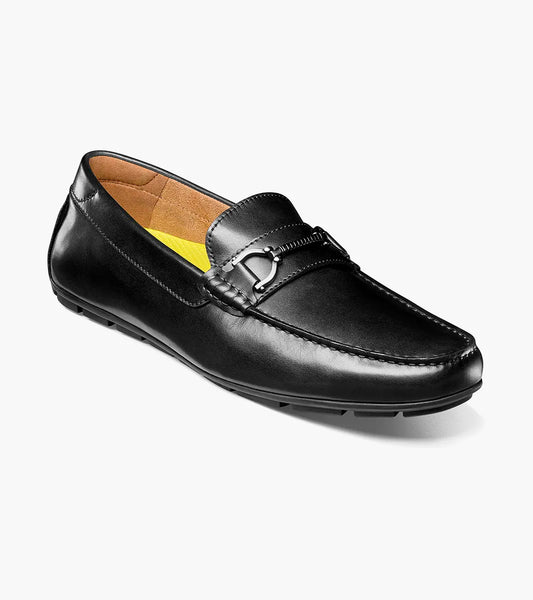 Florsheim | Motor Moc Toe Bit Driver in Black