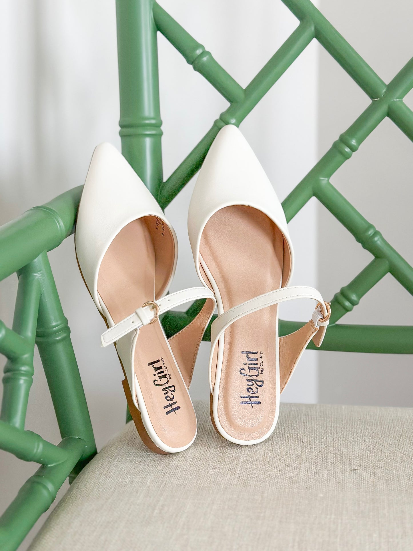 Corkys Wanna Grab Drinks Mule in White