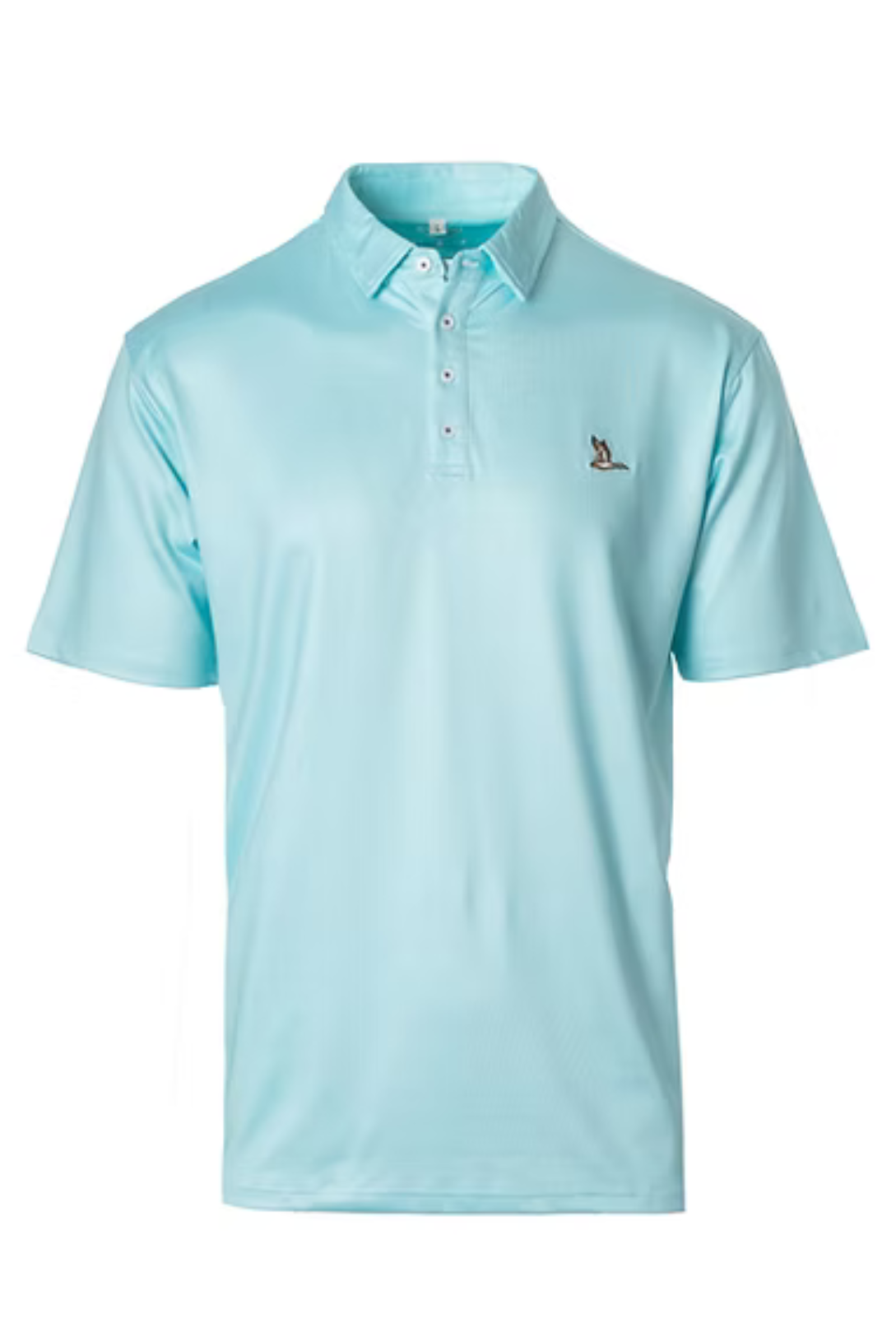 Roost Mallard Polo in Aqua