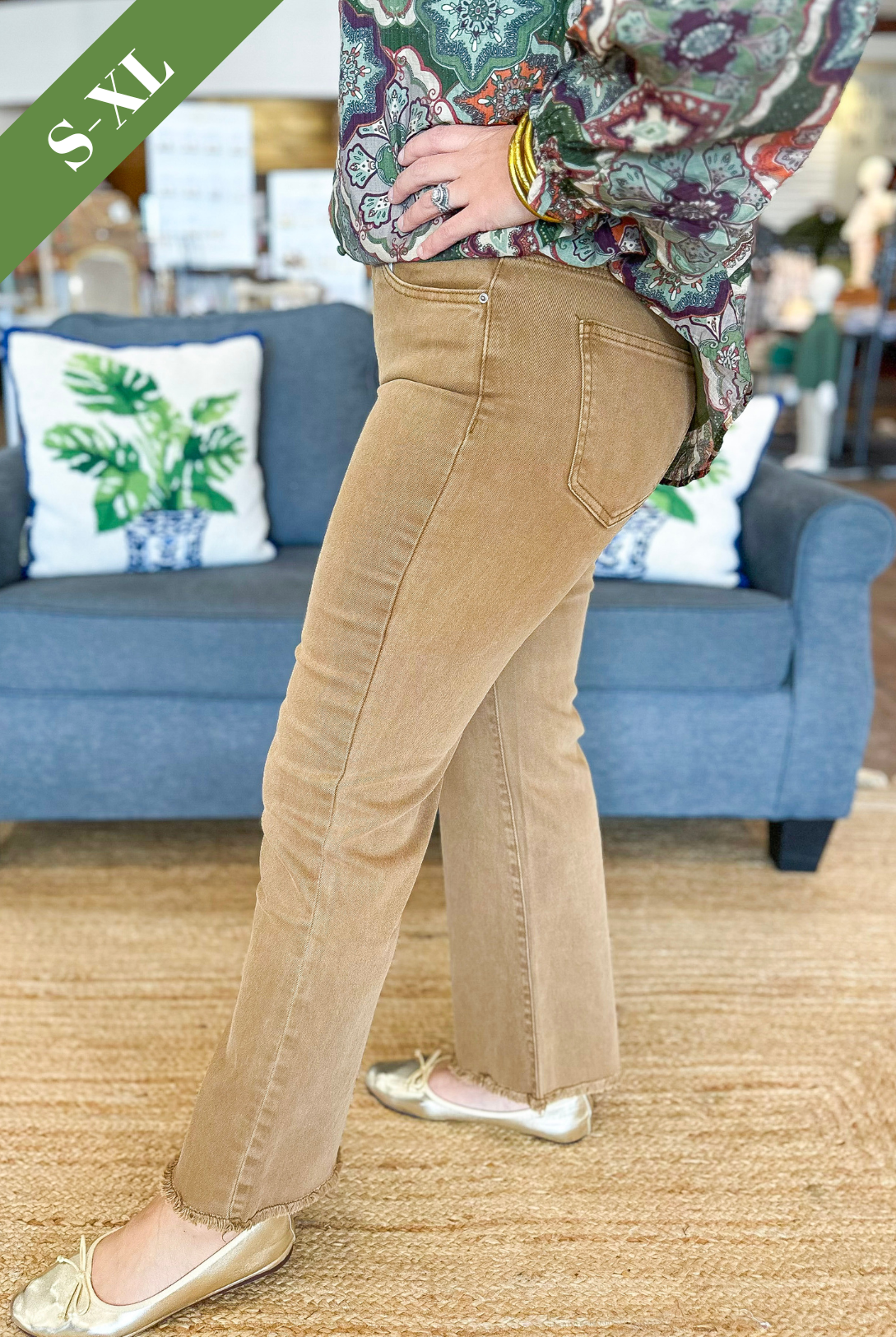 The Campbell Jeans in Deep Camel