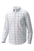 Southern Point Hadley Luxe Lite Long Sleeve Button Down in Watercolor Plaid