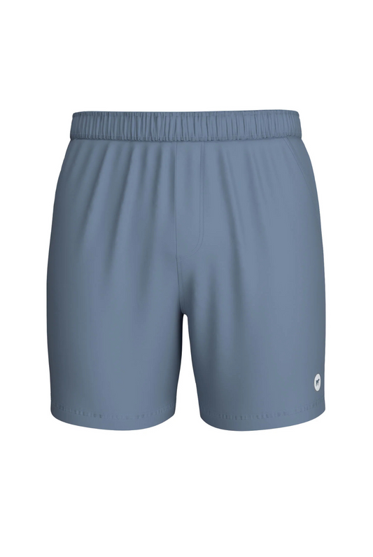 Southern Point Sun Washed Short in Captain Blue