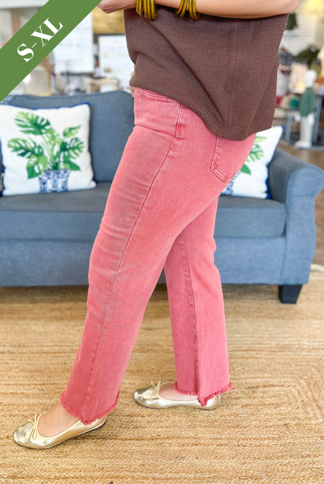 The Campbell Jeans in Cabernet