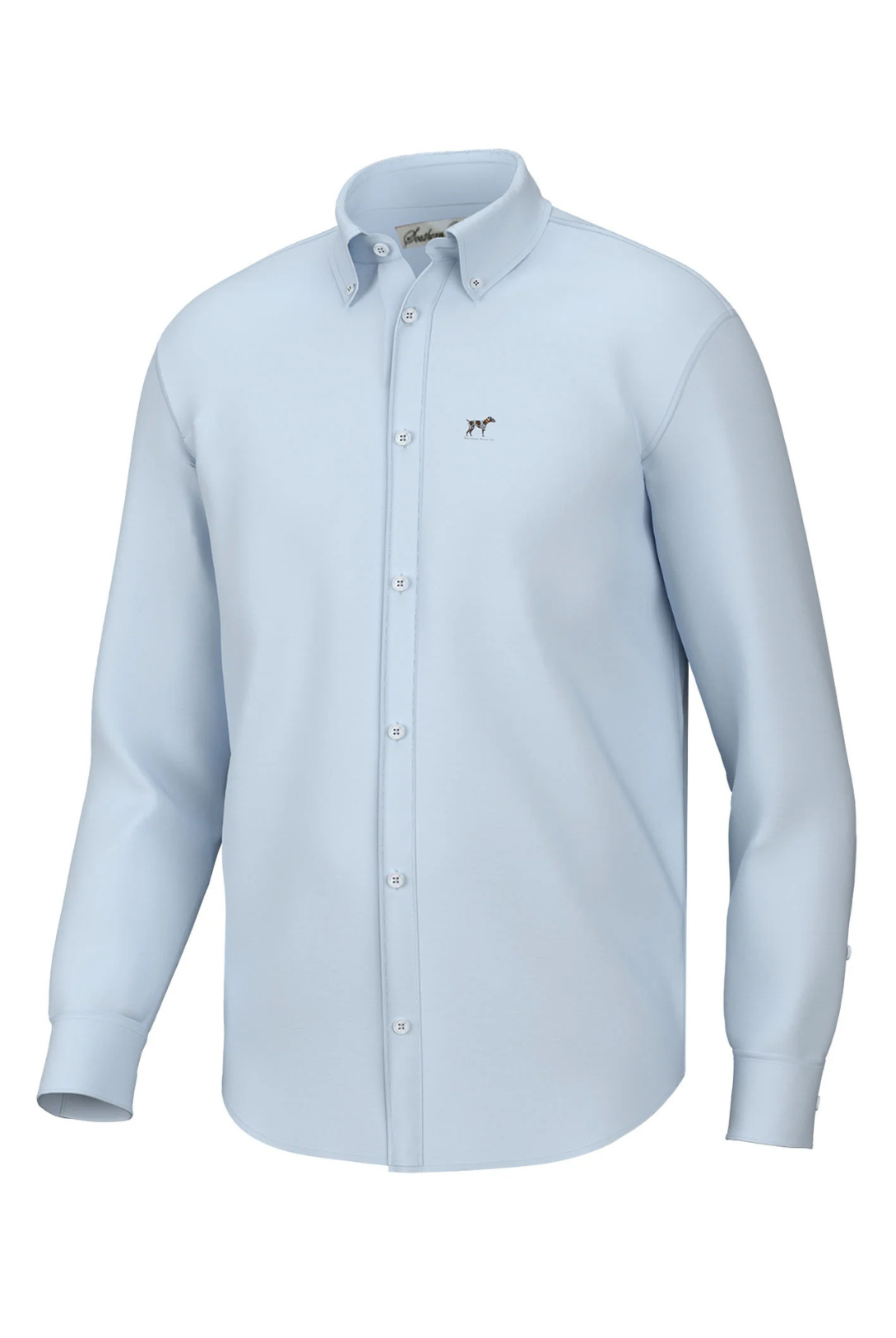 Southern Point Hadley Classic Long Sleeve Button Down in Sky Blue