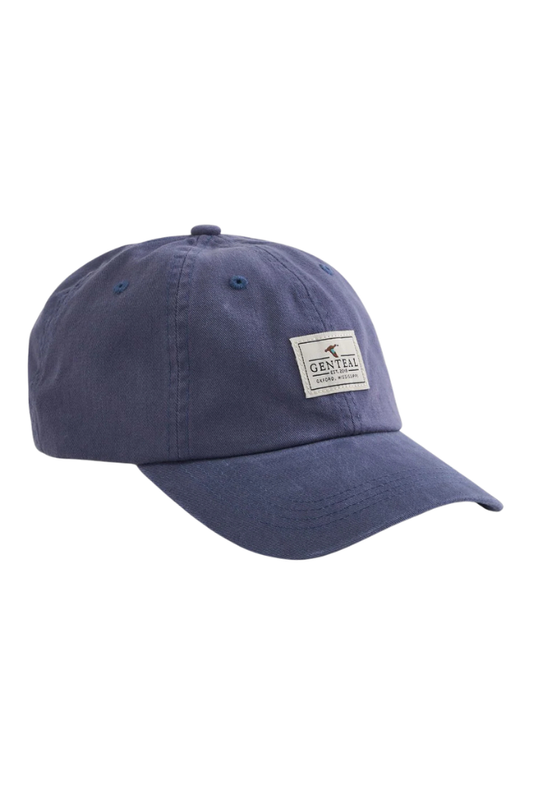 Gen Teal | Navy Cotton Twill Patch Hat