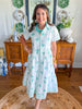 Mary Square | Jema Dress in Bell Blooms Blue