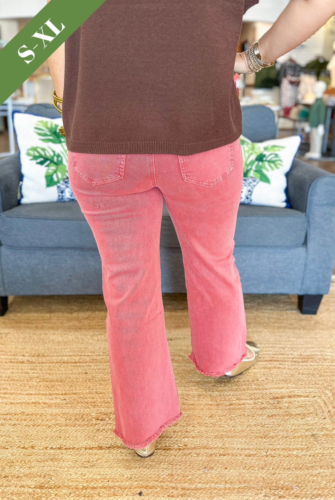 The Campbell Jeans in Cabernet