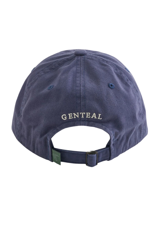 Gen Teal | Navy Cotton Twill Patch Hat