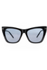 Mary Square Hannah Sunglasses | Black