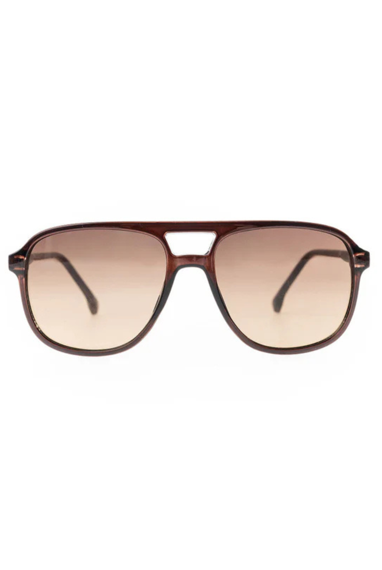 Mary Square Morgan Sunglasses | Brown Tortoise