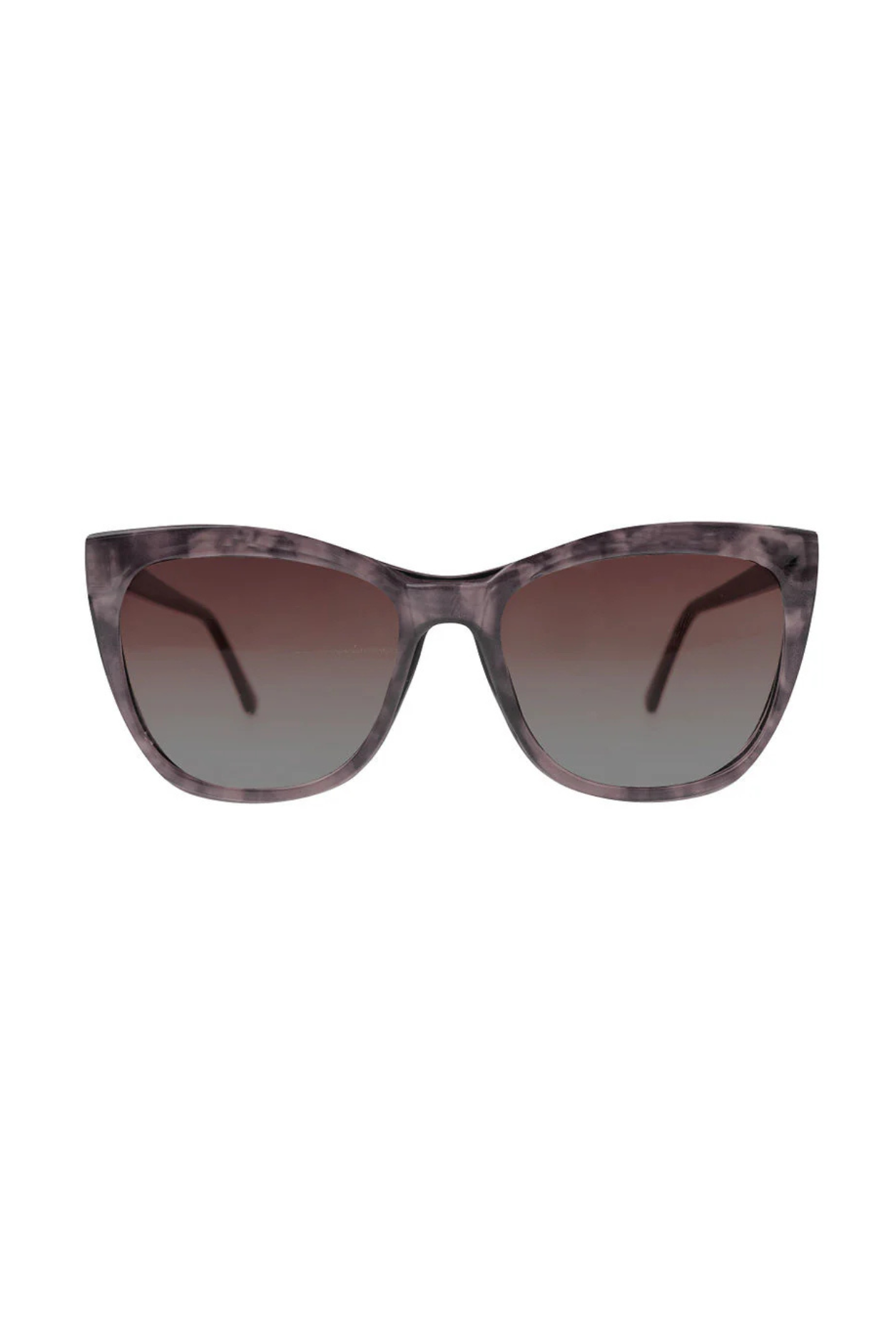 Mary Square Kelly Sunglasses | Brown Tortoise