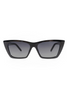 Mary Square Emma Sunglasses | Black