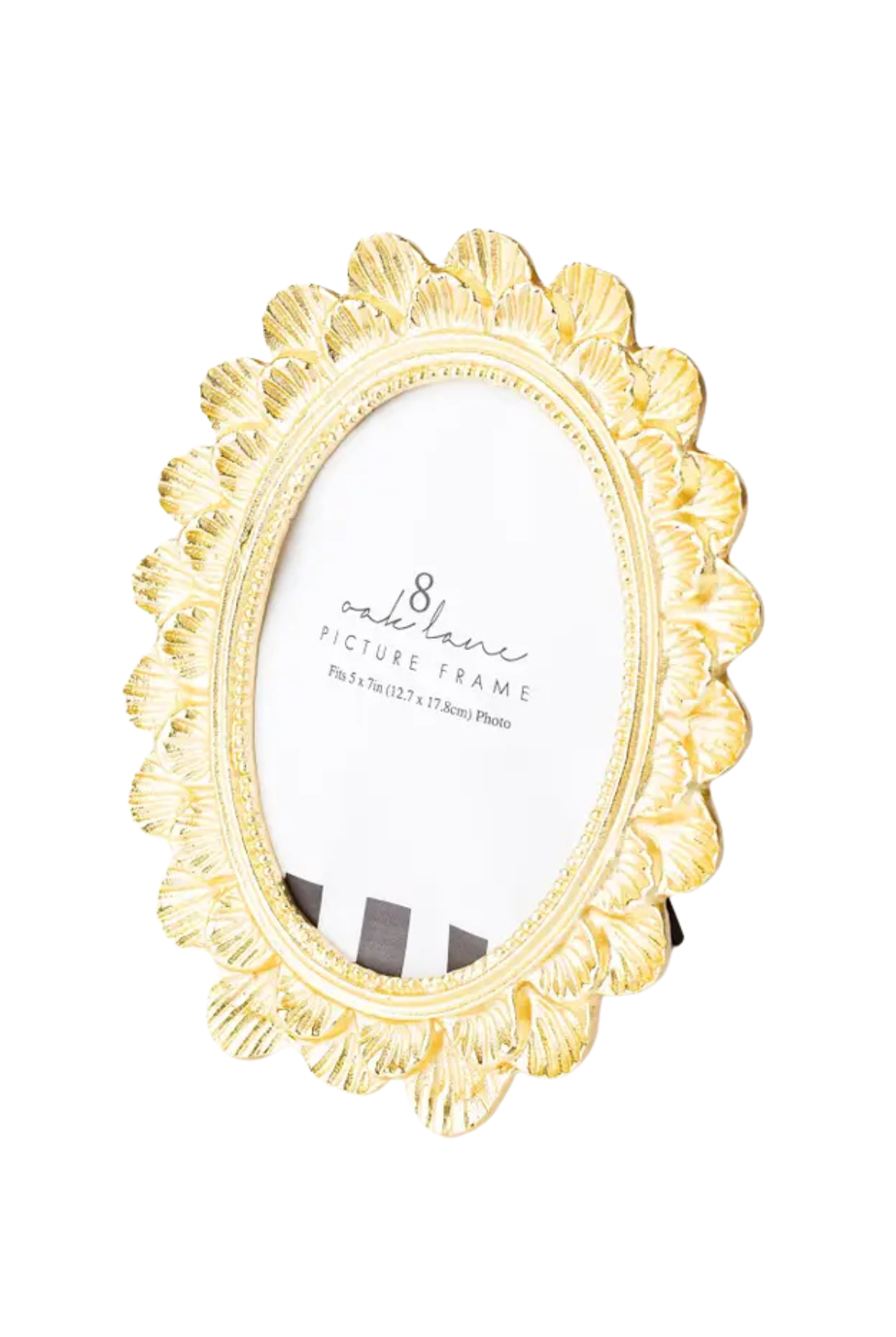 Gold Scalloped 5x7 Picture Frame