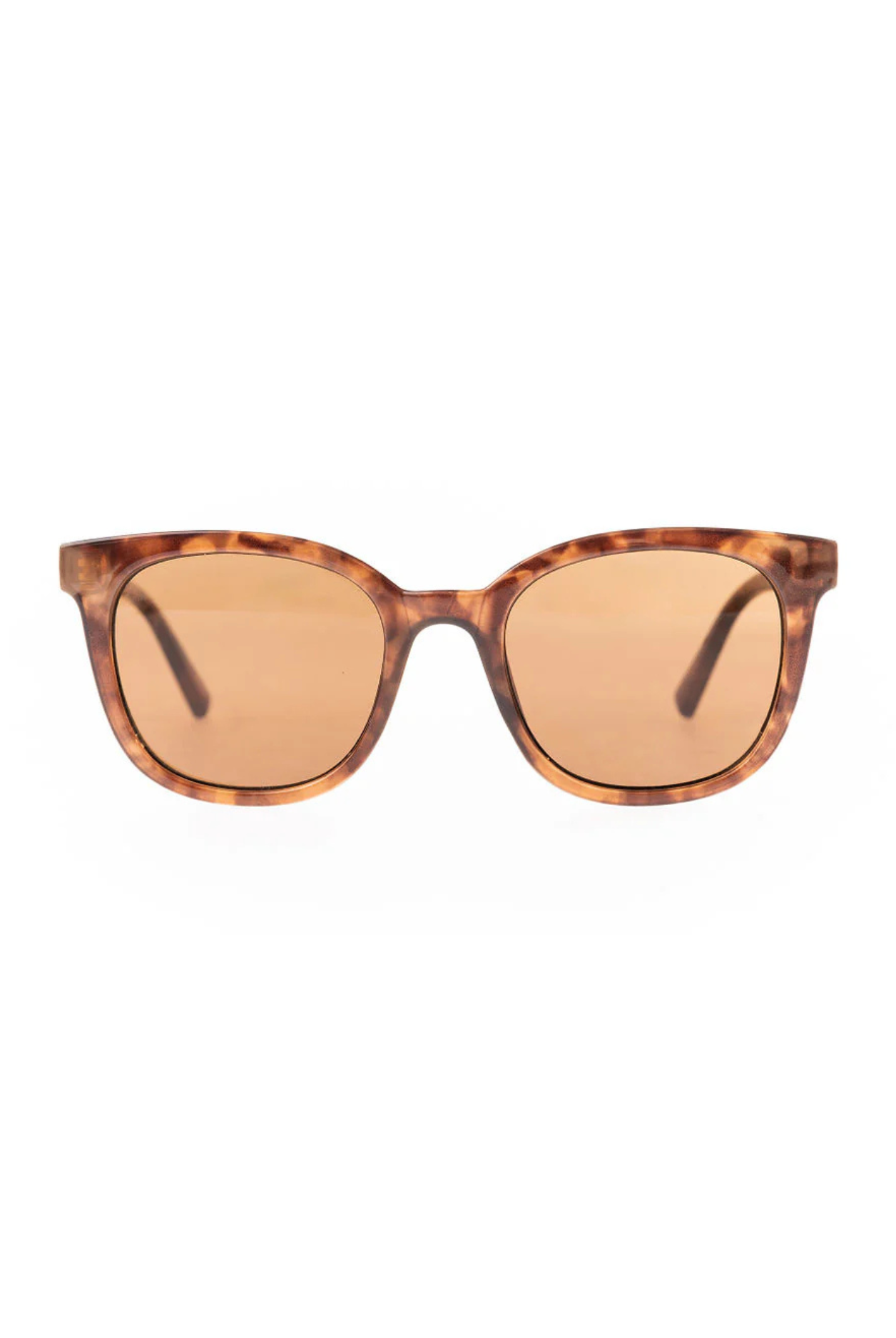 Mary Square Samantha Sunglasses | Brown Tortoise