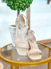 Save the Date Raffia Heel