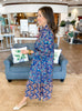 The Indigo Isle Midi Dress