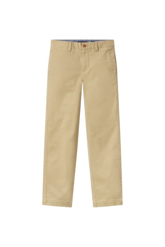 Southern Marsh | Youth Regatta Stretch Cotton Chino in Khaki