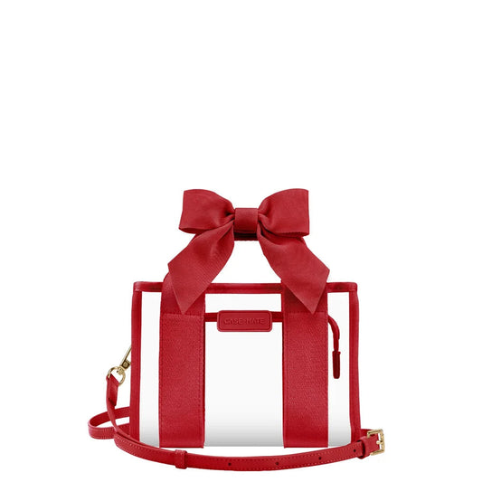 Casemate | Jelly Stadium Bag in Varsity Red Bow