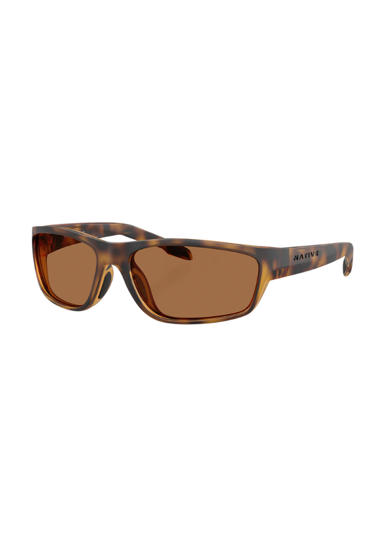 Native | Craggy Sunglasses in Matte Tortoise