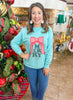 Merry Bow Long Sleeve Tee