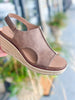 K Bye Wedge in Tan