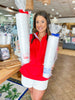 Styrofoam Cup Blue USA Toile (Set of 10)