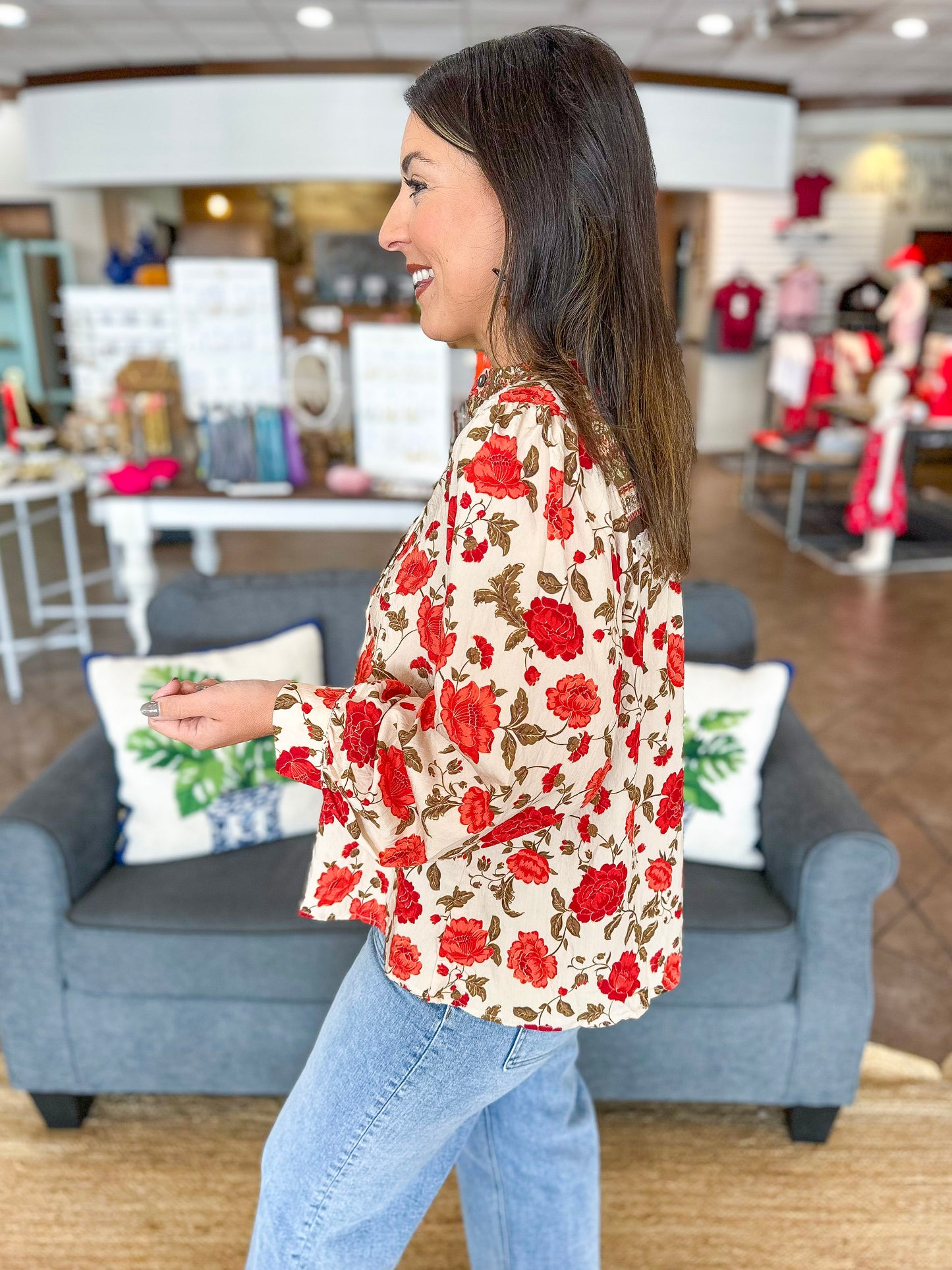 Falling Into Beauty Top