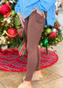 On the Move Leggings in Brown