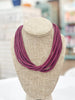 Lana Rope Necklace in Wine