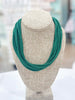 Lana Rope Necklace in Dark Green