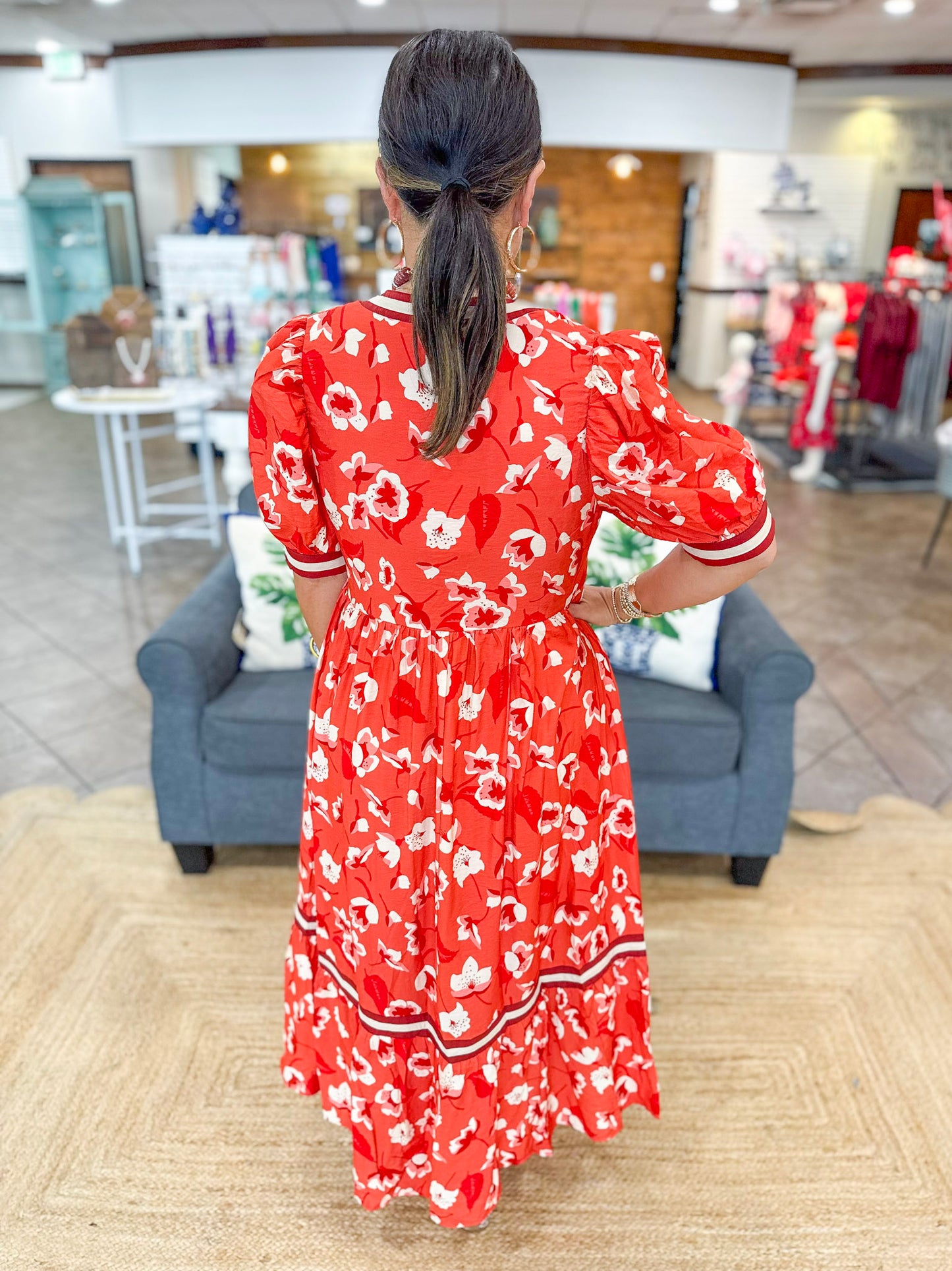 Arizona Sunset Midi Dress