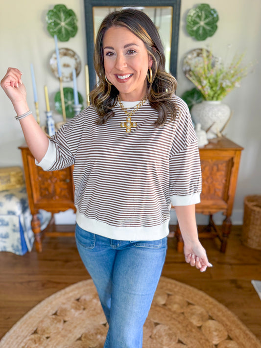 The Harbor Stripe Tee